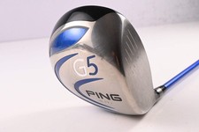 Ping G5 Driver / 7.5 Degree / Stiff Flex Grafalloy Prolaunch Blue 65 Shaft