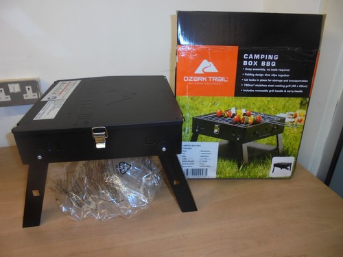 Ozark trail camping box bbq - ozark,