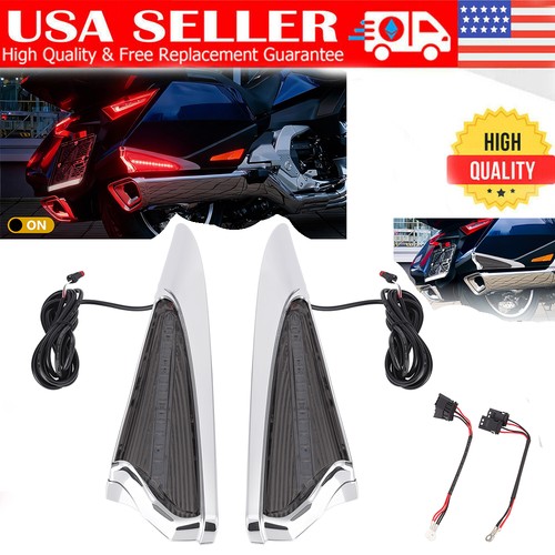 Turn signal saddlebag accent - signal,
