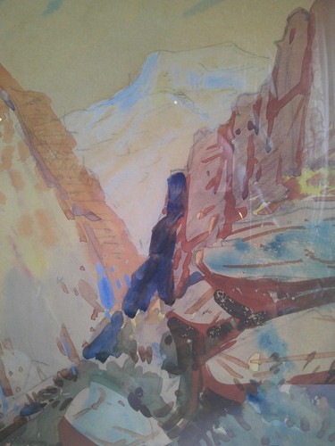 Sydney carter gouache - gouache, /