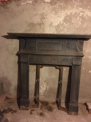 Cast iron fire - fire, black