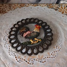 Vintage Round Cast Iron