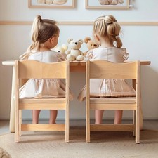 Robud 2 Pack Toddler Wooden