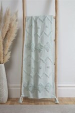 Juniper tufted throw - juniper,