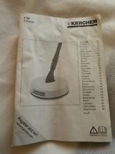 Karcher K2.350  T50 T-Racer Instructions
