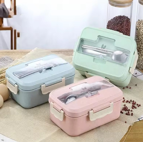 Microwave lunch box - box, wheat
