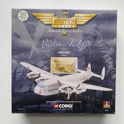 1998 corgi 47201 avro york - 1998,