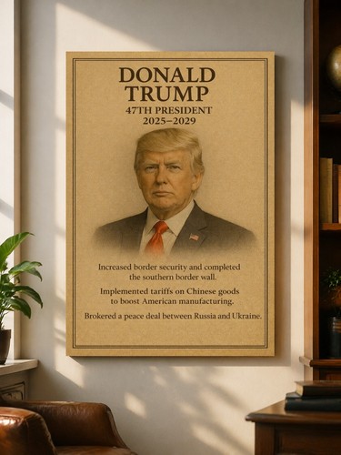 Donald trump vintage portrait - vintage,