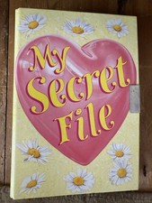 Vintage 1990’s ‘My Secret File’ FUNFAX Fun Fax Organiser System Hippo 00’s Y2K