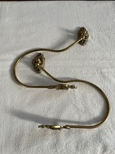 French Vintage Curtain Tie Backs. French Old Gilt