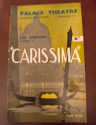 1950s carissima palace - 1950s, theatre