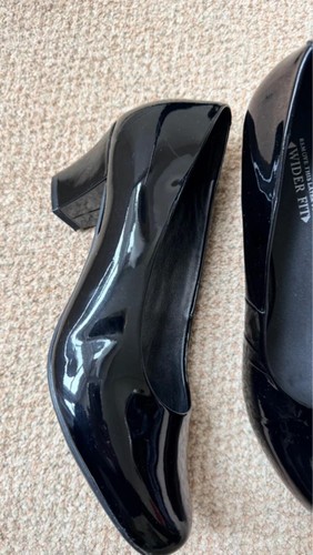 Hotter black patent court - hotter,