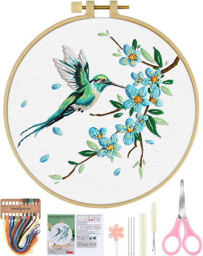 Embroidery kit for beginners - for,