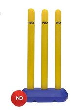 Kwik Cricket Stump Set Plastic