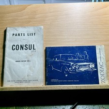 Ford Zodiac Owners Hand Book &