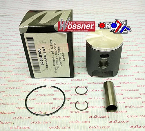 Piston kit cr85 47 50 - piston, 86-07