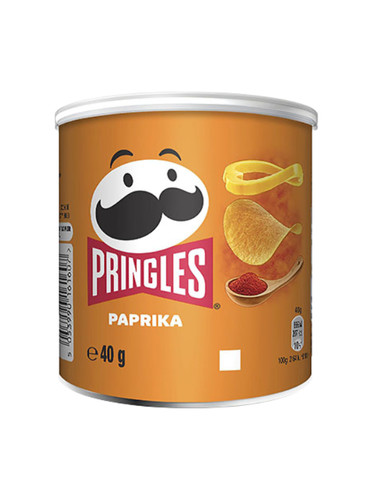 Pringles paprika crisps x - 12,