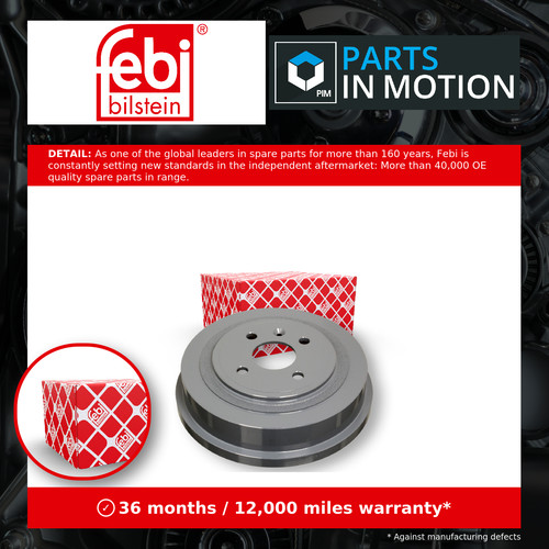 Brake drums fits - brake, (pair)