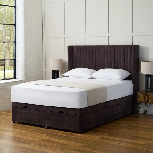 Oliver winged ottoman divan - ottoman,