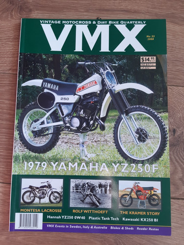 Vmx magazine yamaha yz 250 - vmx,