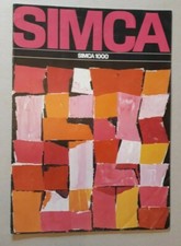 Simca 1000 Range Brochure