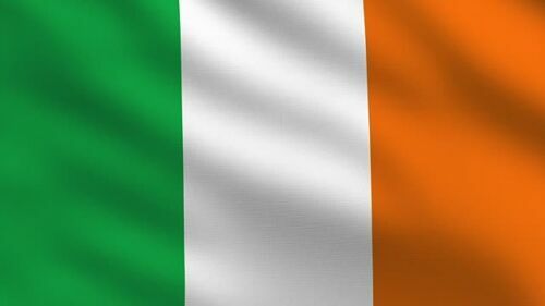 Ireland tricolour flag - ireland,