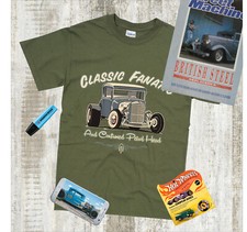 Hot Rod T Shirt Vintage Ford