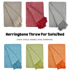 Throw Blanket for Sofas Bed