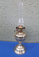 Vintage Brass  Duplex Oil Lamp