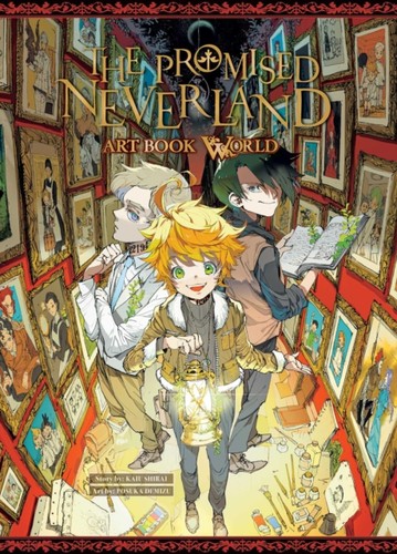 Promised neverland art book - promised,