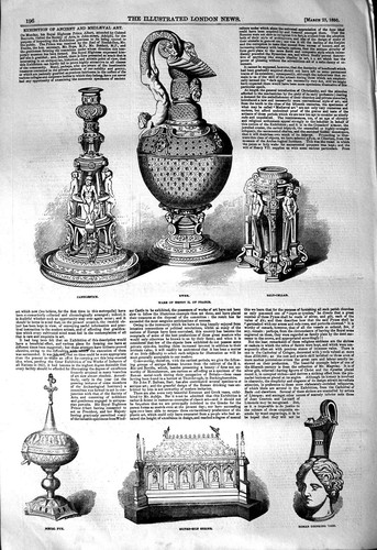 Original old antique print - old,