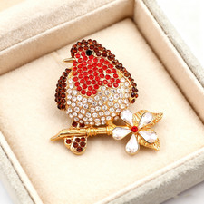 Christmas Brooch Badge