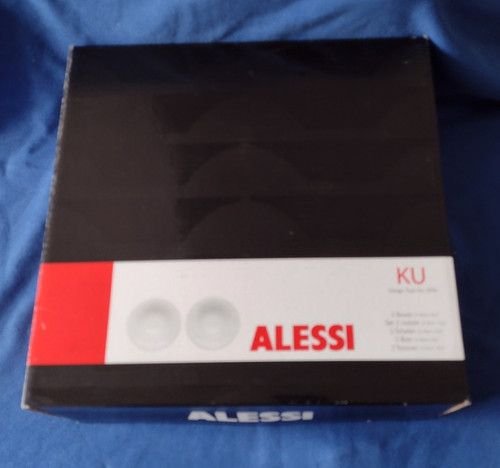 Alessi two bowls - alessi, ku-two