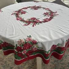 Vintage Retro Round Cotton