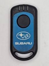 GENUINE USED SUBARU 2 BUTTON REMOTE ALARM KEY FOB WORKING RED LED TYPE AC111