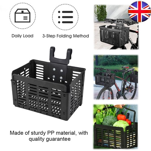 Foldable bike bicycle basket - foldable,