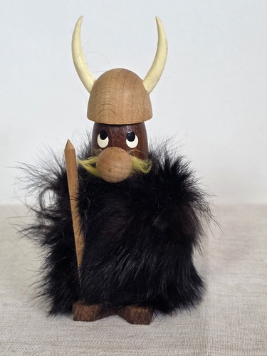 Vintage danish viking wooden - viking,