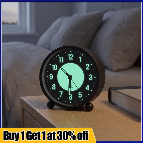 Black silent bedside - bedside, alarm