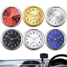 1pc Mini Car Clock Luminous
