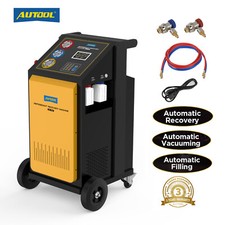 Fully Automatic Refrigerant Recovery Recycle Recharge Machine Filling Vacuum 