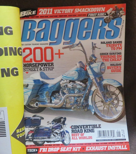 Am537 bike works baggers - bike,
