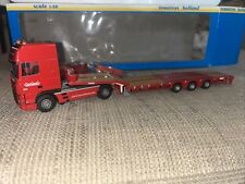 Tematoys 1:50 DAF XF Nooteboom Tractor + 3 Axle Trailer A D Ramps Lowloader