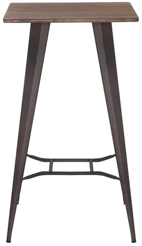 Tall rustic square wooden - tall,