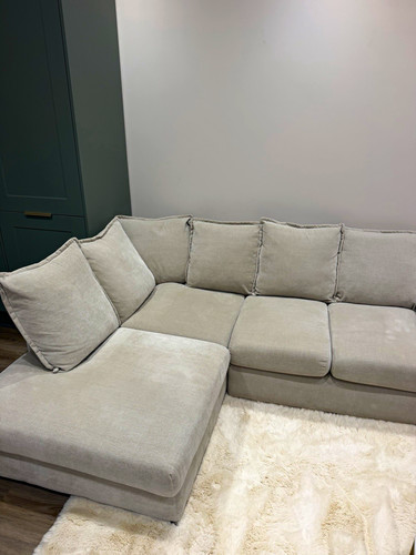 Sofa club beige corner - club,