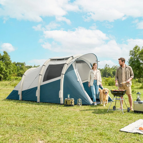 Inflatable camping tent air - tent,