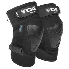 TSG Tahoe Cap A Knee Protectors Black Downhill MTB Knee Pads Knee Pads