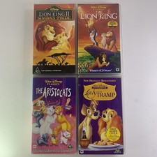 Disney VHS Tapes Bundle Lot