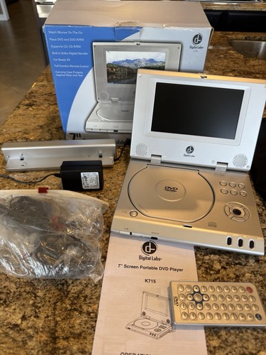 Screen portable dvd - 7",