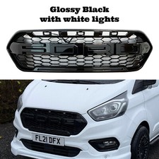 Glossy black grill - glossy, for