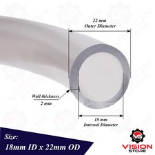 18mm PVC Tube Clear Plastic